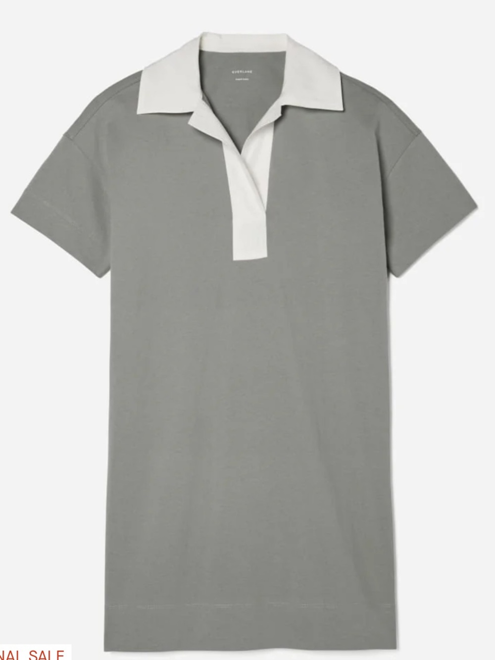 THE ORGANIC COTTON POLO DRESS